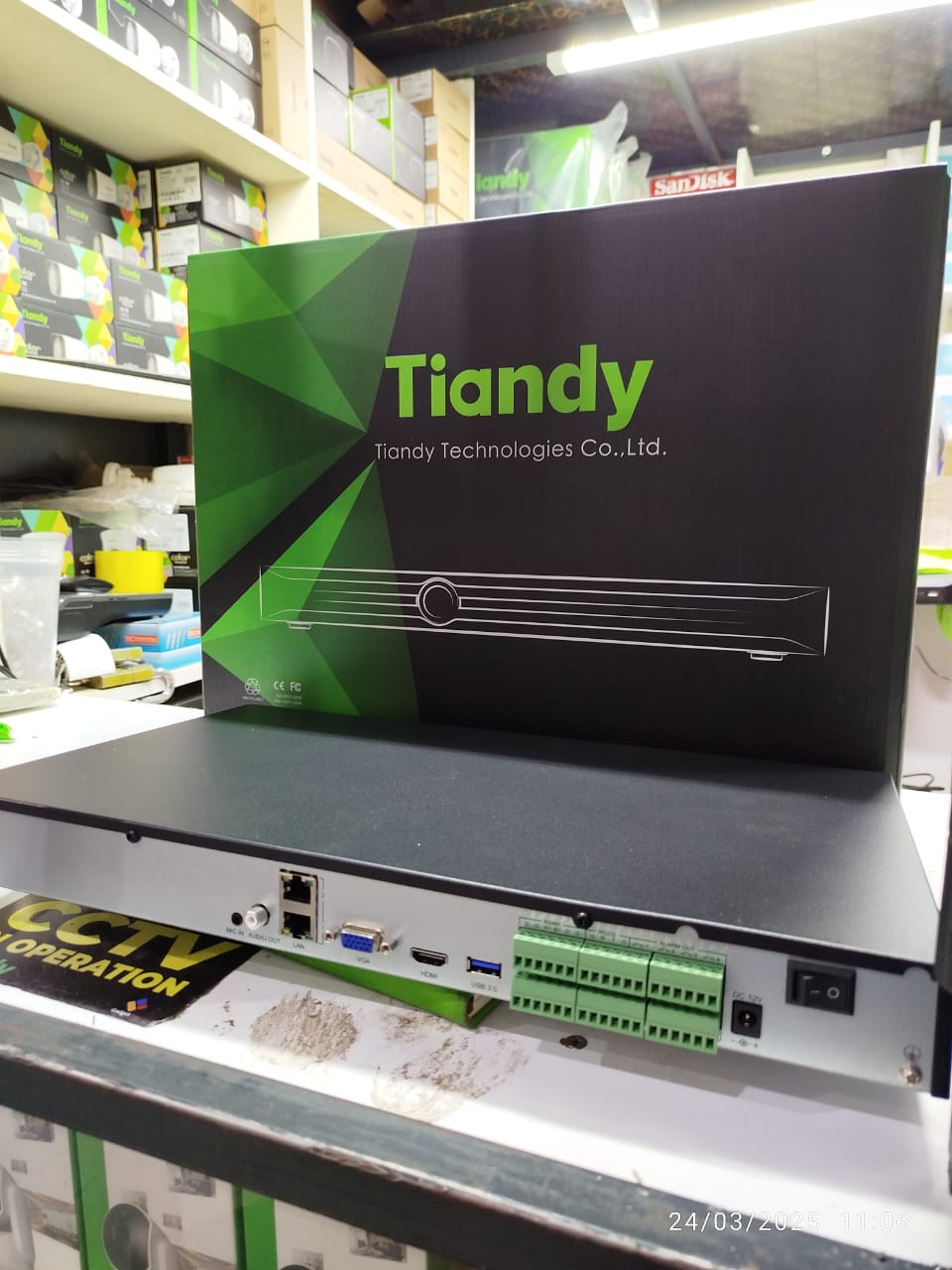 Tiandy 40 Channel Half POE NVR